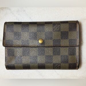 LOUIS VUITTON Portefeuille Alexandra Trifold Wallet Damier